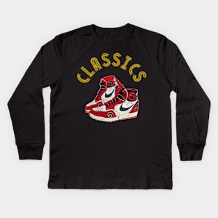 Sneakerhead Sneaker Classics Kids Long Sleeve T-Shirt